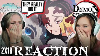 Finally  DEMON SLAYER  2X18 Finale Reaction [upl. by Nongim]