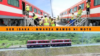 KAZI IMEPAMBA MOTO SGR MWANZA  ISAKA RELI YAPITISHA KIBERENGE SHINYANGA  SIMIYU [upl. by Ardnuahc]