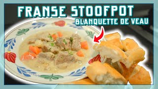 FRANSE STOOFVLEES KLASSIEKER BLANQUETTE DE VEAU  EtenmetNick  How to [upl. by Ysiad]