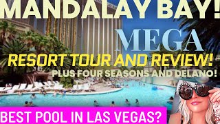 NEW Mandalay Bay Las Vegas FULL Resort tour [upl. by Salkin]