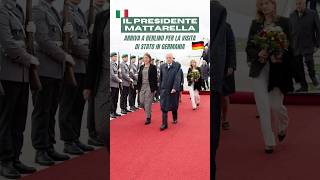 Il Presidente Mattarella arriva a Berlino per la Visita di Stato in Germania [upl. by Griffith171]