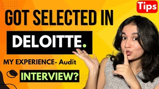 🔥I Cracked Deloitte  Interview Questions amp Answers IT non IT  Audit Assurance [upl. by Irv]