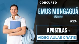 Apostila EMUS MONGAGUÁ SP 2024 Encarregado de Licitação e Contratos [upl. by Lemraj115]