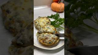 Gombás melegszendvicsRecept TiktokIG pogranyizs recept finom gomba toast food recipe sajt [upl. by Frederik]