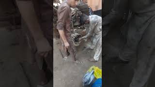 shacman replace kingpin barring foru automobile mechancial shortvideos [upl. by Aveneg102]