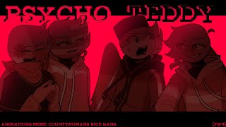 • Psycho Teddy •  countryhumans MaPhilIndoViet 🇲🇾🇵🇭🇮🇩🇻🇳 [upl. by Nylodnew452]