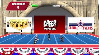 Cheer Official 3D  Competing on the Bandshell Daytona 2021 [upl. by Isayg]