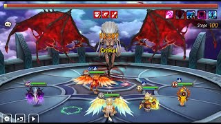 Summoners War 2024 TOA Hard Floor 96100 rpg battle game summonerswar Toa toah [upl. by Gunner]