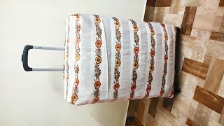 Suitcase Cover  How to Make Suitcase Cover  Trolly Bag Cover [upl. by Daven761]