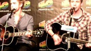 McFLY  Too Close For Comfort Acoustic Live from 40 Principales Madrid [upl. by Ekal241]