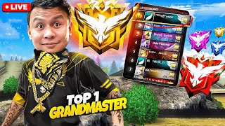 80000 Rank Score 😱 Top 1 Live Push with V Badge Youtubers ✌ freefire live tondegamer [upl. by Bennett]