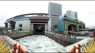 Staten Island 360 video Take a ride on the Staten Island Ferry Andrew J Barberi [upl. by Atyekram216]