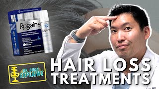 Proven Treatments For Hair Loss  Unlocking The Secrets To Thicker Hair from a Dermatologist [upl. by Niuqram]