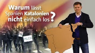 kurzerklärt Warum Spanien an Katalonien festhält [upl. by Ingaborg]