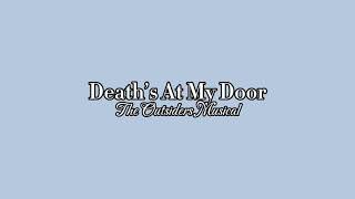 karaoke  death’s at my door  the outsiders musical [upl. by Dahraf]