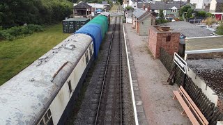 WHITECROFT STATION  ❌🚂 redfox111 🎥🛸Dean Forest Railway👀 Lydney 🚂‼️💨🆙🔝 [upl. by Pudendas]