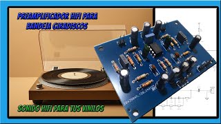 JLCPCBPREAMPLIFICADOR HIFI PARA BANDEJA GIRADISCOS [upl. by Germain]