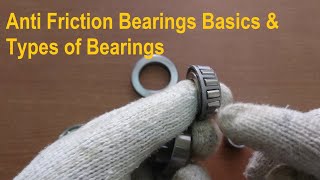 Anti friction bearing basics amp type of bearings [upl. by Rehpinnej]