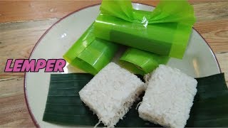 Cara Membuat Lemper isi Ayam [upl. by Tsuda]