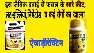 Azadirachtin Neem Oil  Organic Pesticides  Organic fungicides  नीम तेल  Nematode Control [upl. by Ammadis]