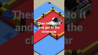 How to get the clown car in smashy road wanted two🔥🤡 [upl. by Baskett]