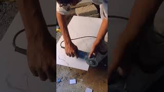 How To Cutting Tile diy shorts tile tips amazing [upl. by Gallard905]