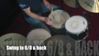 Essential Afro Cuban 68 Drum Beat [upl. by Huberty]