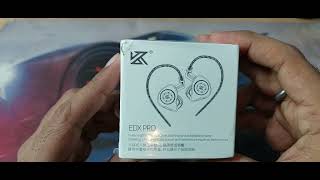 KZ EDX Pro IEM ⚡ Best IEM Earphones Under 1000 in 2024  IEM Wired Headphone With Mic Unboxing [upl. by Yert]