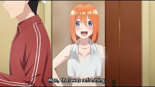 Yotsuba after a bath  The Quintessential Quintuplets season 2 episode 12 English sub  五等分の花嫁二期 [upl. by Mitchiner56]