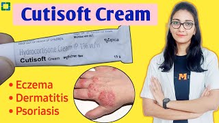 Cutisoft Cream  Hydrocortisone 1 Cream Uses  Doses and Sideeffects [upl. by Mayram]