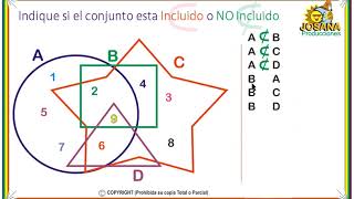 Conjuntos ejercicio incluido no incluido [upl. by Leafar]