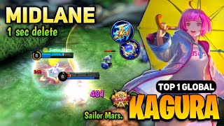 Kagura Best Build 2024  Kagura Top 1 Global Gameplay  Mobile Legends [upl. by Janka]