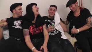 PsychomaniaTV Interview The Moonshine Stalkers  Bremen 2014 [upl. by Lalla]