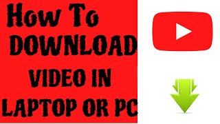 How to Download YouTube Video 📩 in Laptop💻 OR Pc 🖥️  in just 2 min videodownload laptop pc [upl. by Jelene]