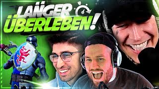 LÄNGER ÜBERLEBEN Challenge um 500€ 😱 mit Steeli StandartSkill  Fortnite  SpontanaBlack [upl. by Dimah999]