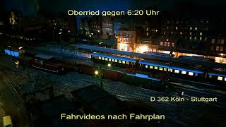 Fahrvideos nach Fahrplan in Oberried [upl. by Nilkoorb761]