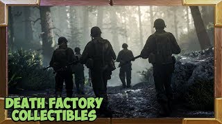 Call of Duty WW2 All Collectibles Death Factory Mission Mementos  Heroic Actions [upl. by Isador]