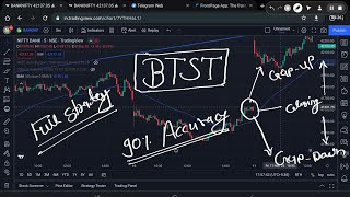 BTST TRADE 90 ACCURACY  HOW TO TRACK MARKET GAPUP OR GAP DOWN OPENING BTST FULL STARGAZING [upl. by Monteria546]