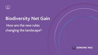 Biodiversity Net Gain  How are the new rules changing the landscape [upl. by Eislek]