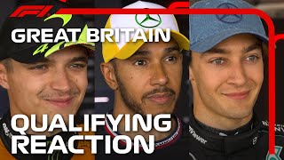 Drivers React After Qualifying  2024 British Grand Prix [upl. by Elreath]