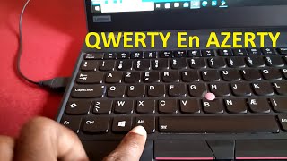 Comment Changer un Clavier de Qwerty En Azerty  Astuce Clavier Comment Changer Langue Clavier [upl. by Poore]