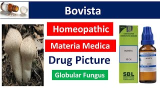 Bovista Homeopathic Medicine  Drug Picture  Materia Medica bhms materiamedica bovista [upl. by Adnylam]