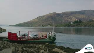 Glenelg Ferry Crossing Glenelg Lochalsh [upl. by Walton171]