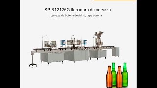 llenadora de cerveza llenadora isobarica bebidas carbonatadas [upl. by Nytsud]