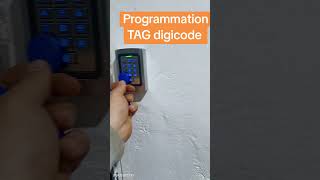 Programmation TAG digicode [upl. by Olonam]