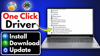 Easy One Click Driver Install For missing driver  How To Fix computer amp Laptops Drivers problem [upl. by Bonni]