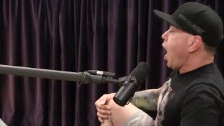 Eddie Bravo Slips His Meniscus Live on JRE [upl. by Eiramanit]