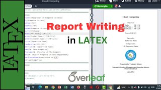 Report Writing in LATEX  ThesisReport Templates in LATEX [upl. by Warfield]