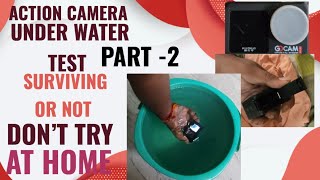 New Action Camera waterproof test is திஸ் camera survivequot புதிய கேமரா தண்ணீர்குள் தாங்குமாpart2 [upl. by Nylleoj]