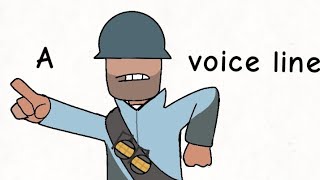 Soldier voice line animated Spy [upl. by Domel]